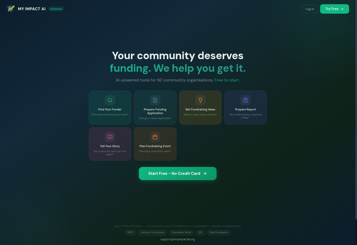 NGO Coworker · New Zealand website preview